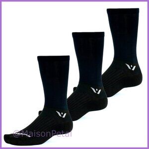 Firm Compression Cycling Socks, Moisture Wicking, 79% Nylon/17% Olefin/4%